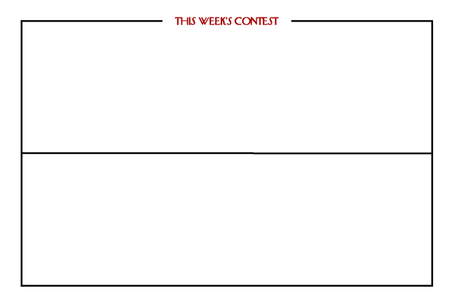THIS WEEK'S CONTEST POSTCARDS