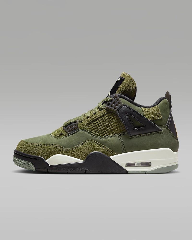Image of Air Jordan 4 Craft "Olive"
