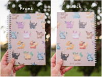 Image 2 of Chonky Eeveelutions Reusable Sticker Book (U.S. ONLY)