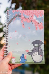 Image 1 of Sakura Totoro Reusable Sticker Book (U.S. ONLY)