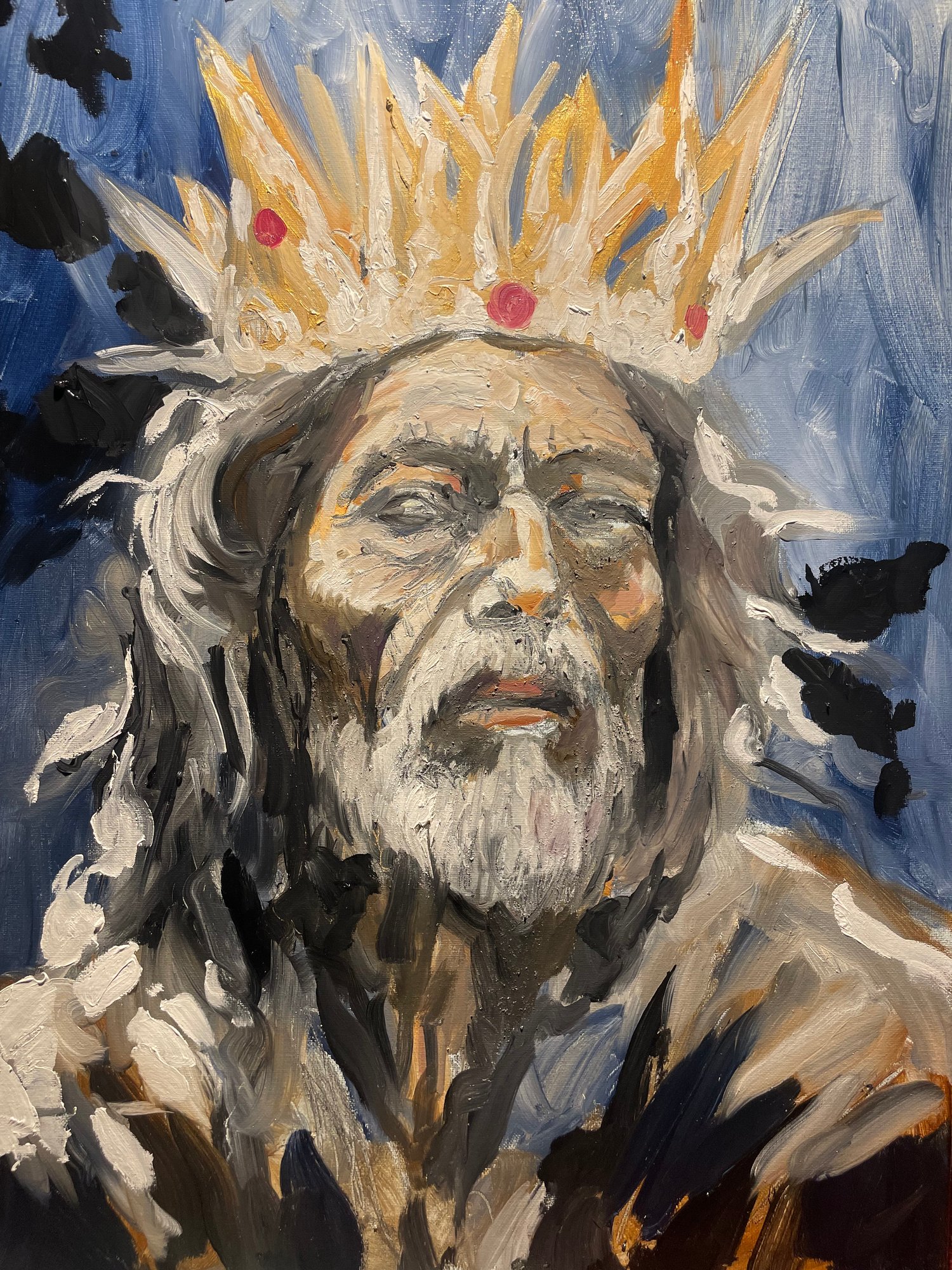 Daily painting - King Volcano