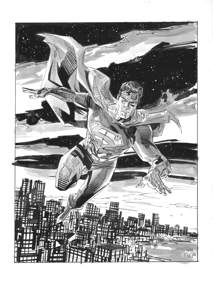 Image of Superman Drawing