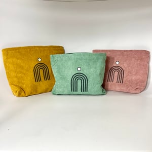 Image of Corduroy Zipper Pouch