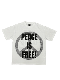 Image 1 of PEACEISFREE War Costs Billions Tee