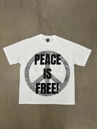 Image 3 of PEACEISFREE War Costs Billions Tee