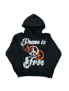 PEACEISFREE Retro Grunge Hoodie