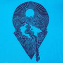 Image 3 of Unisex Bear Country T-Shirt | Lino Block Print | Limited Edition | Handmade Shirt Design