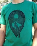 Image 4 of Unisex Bear Country T-Shirt | Lino Block Print | Limited Edition | Handmade Shirt Design