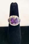 Amethyst Dome Ring