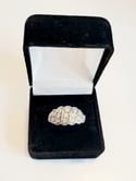 Ladies Diamond Cluster Ring