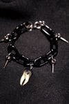Tooth with spikes bracelet
