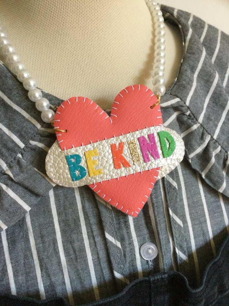 Image of BE KIND Pearl Necklace