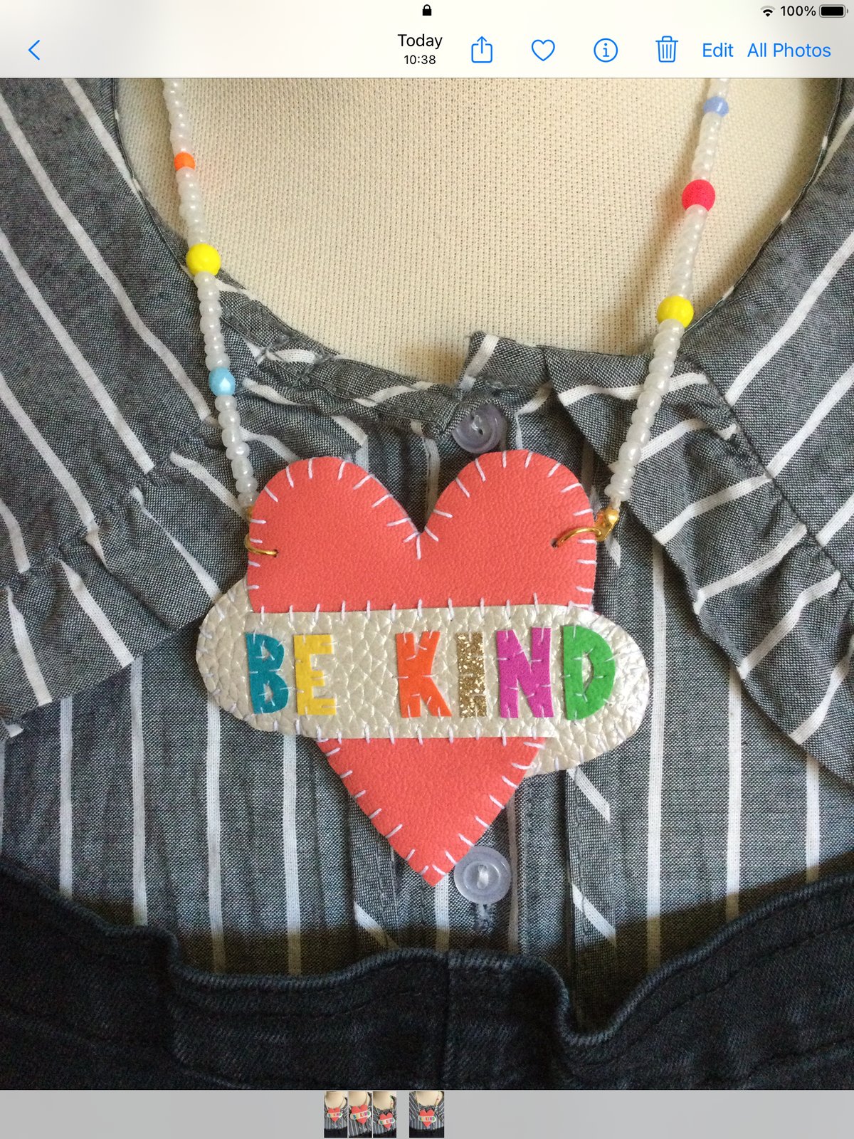 Image of BE KIND Pearl Necklace