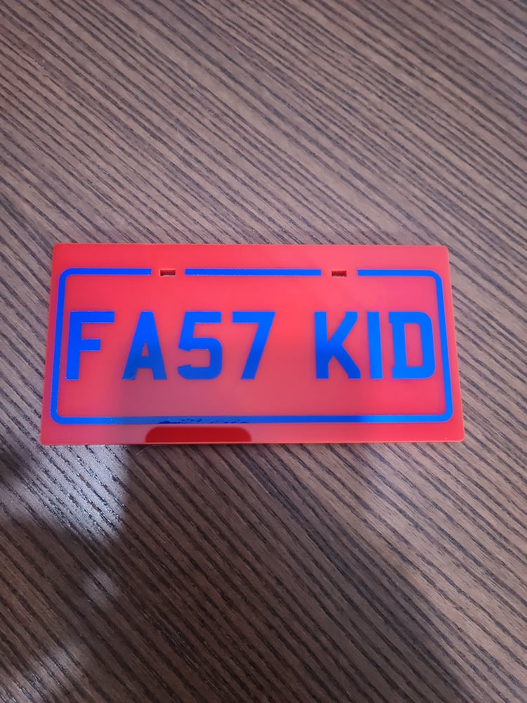 Image of *deadstock* FA57 KID Plate 