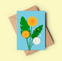 Image 1 of Dandelion Flower Card
