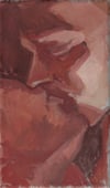 "kiss" original painting