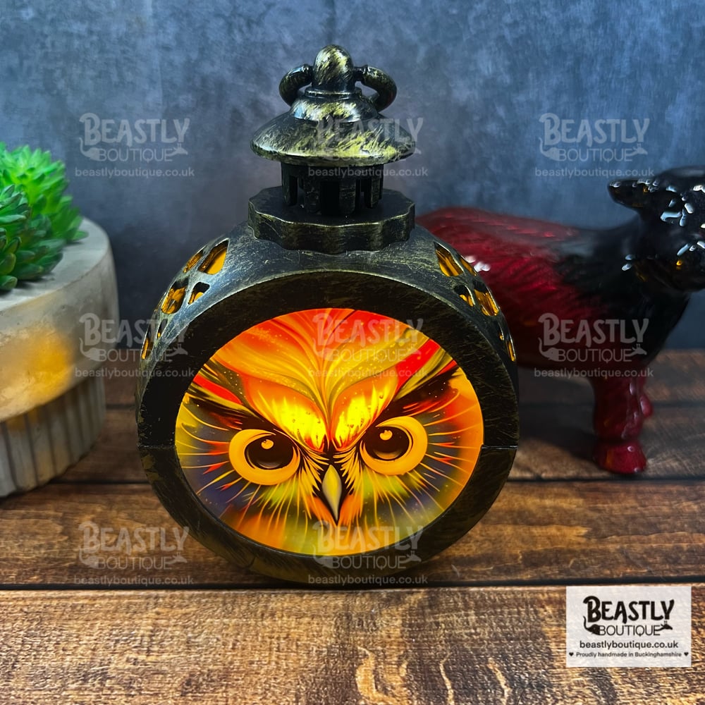 Owl LED Lantern