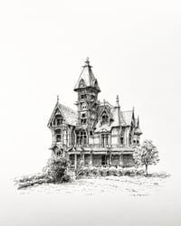 Carson Mansion 8x10”