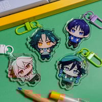 Image 1 of Genshin Backpack Keychains