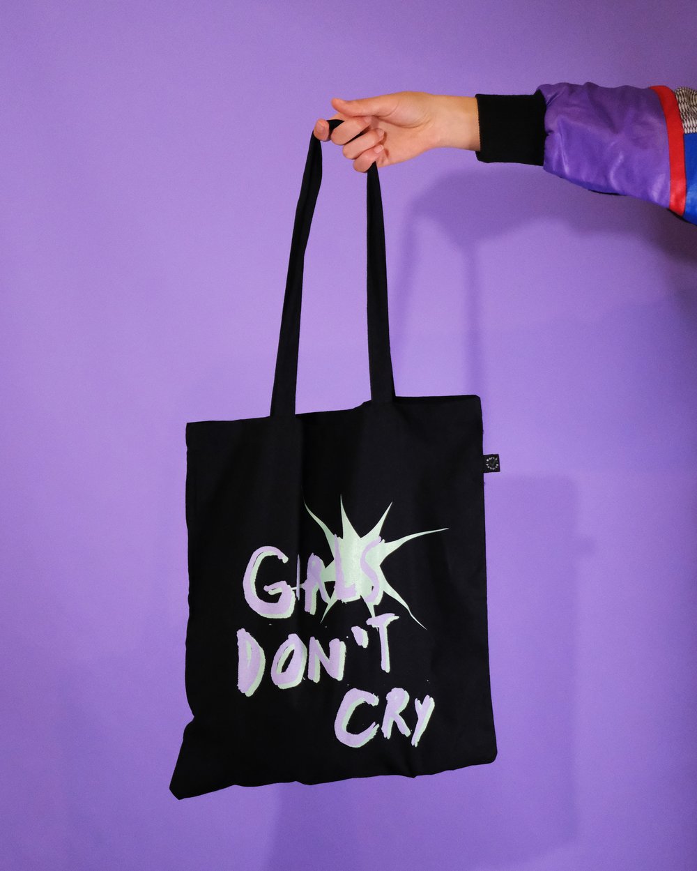 Tote bag Girls Don't Cry