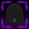 CFTBT Purple Logo Embroidered Cuffed Beanie