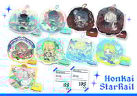 Image 1 of [8cm] Honkai Star Rail Acrylic Charm+ Standee