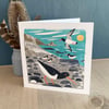 Cornwall Bird Collages - Pack of 3