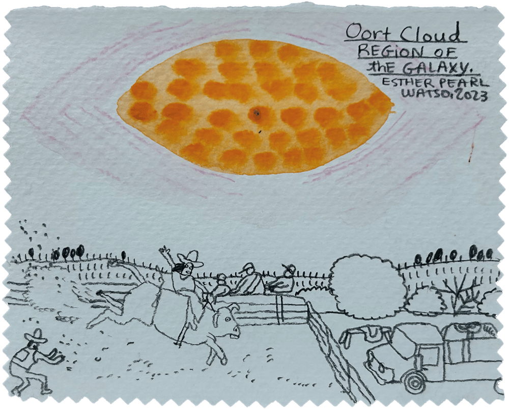 Image of Esther Pearl Watson - Oort cloud region of the Galaxy