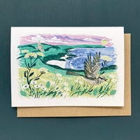 Image 2 of Gerrans Bay Skylarks Greeting Card