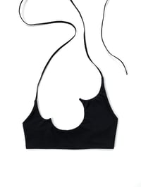 Image 2 of TERROR VISION - Paranoid’ Distorted Veil reversible bra top