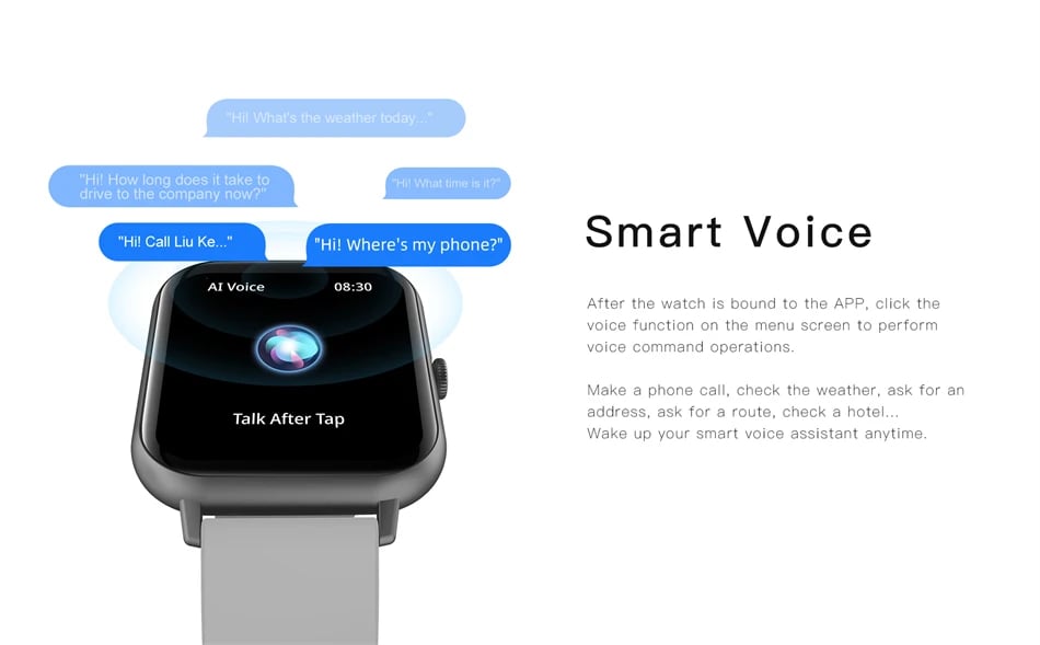 Women's Xiaomi Custom Smartwatch For Android IOS Waterproof And Bluetooth Music