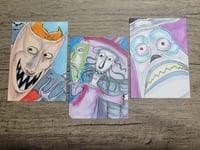 Image 1 of Nightmare Before Christmas Sketch Card Set