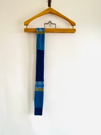 Image 4 of upcycled blue belt 