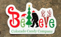 Believe Bigfoot Sticker