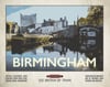 Birmingham vintage railways poster