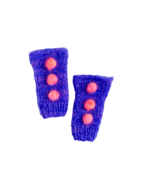 Image of Bright and Intense Bubble Mittens