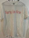 Fury in Few Pink Logo Tee