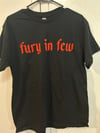 Fury in Few Red Logo Tee