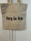 Fury in Few Tote Bag