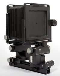 Image 1 of Arca Swiss M Monolith 4X5 camera with telescoping rail + fresnel #8750
