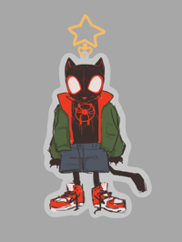 Image 2 of Meows Morales Charm