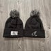 Image of Black or Charcoal Bobble Hat