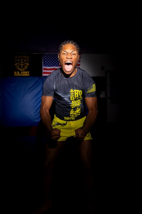 Image of Smoove Lightning Black Rashguard