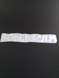 Image 1 of SOBERSCUM  GRAFFITI #1 VINYL STICKER