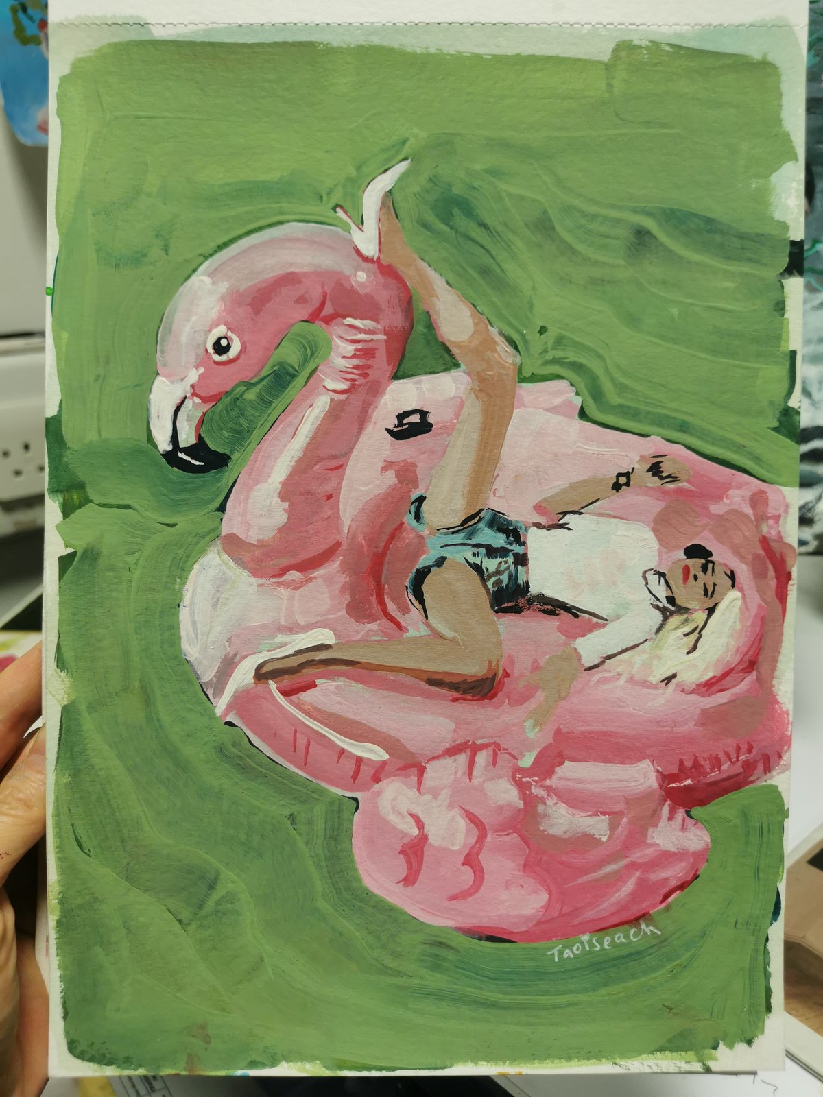 Image of Pink Flamingo