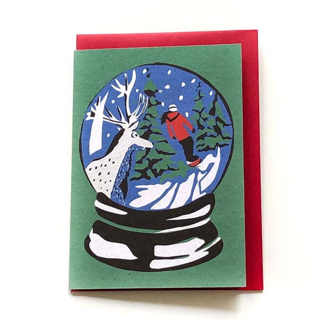 Snowglobe cards