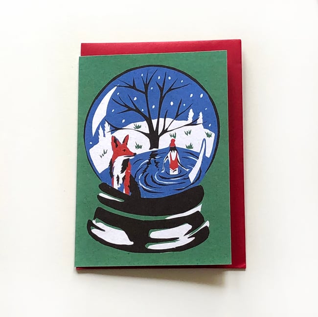 Snowglobe cards
