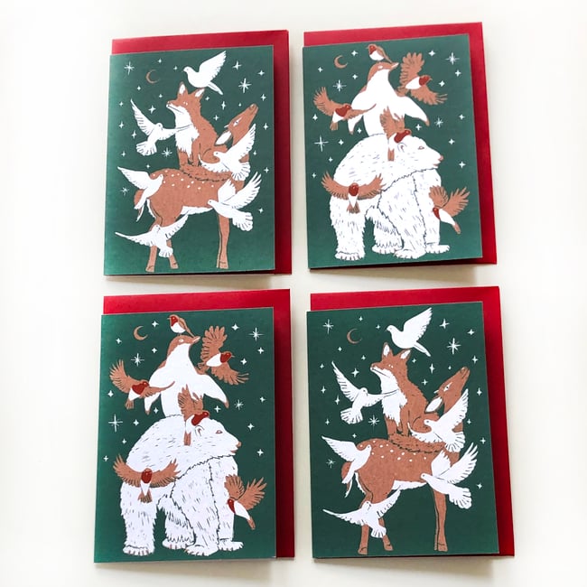 Moonstruck Animals cards