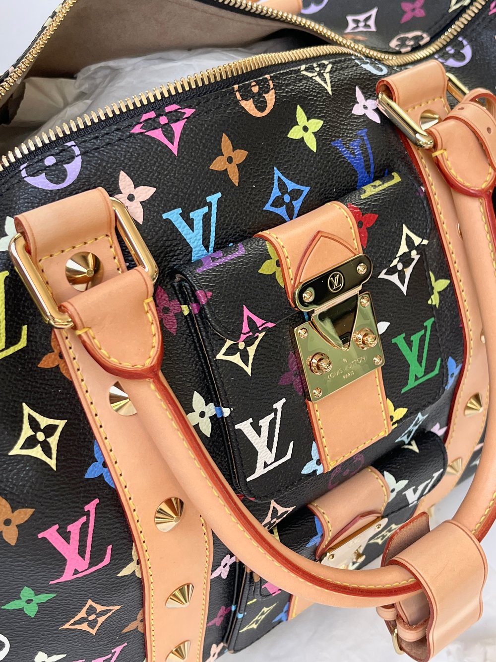 LOUIS VUITTON MURAKAMI KEEPALL 45 DS