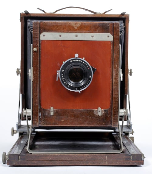 Image of Deardorff V8 8X10 Camera + Rodenstock 300mm F9 Lens + Holder #8760